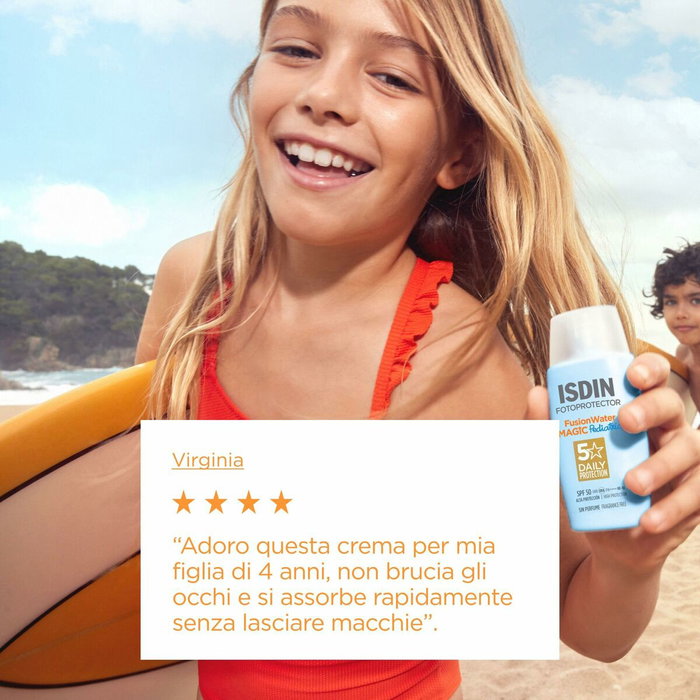Isdin Pediatrics Fusion Water SPF 50+ 50 ml Isdin Pediatrics Fusion Water SPF 50+ 50 ml