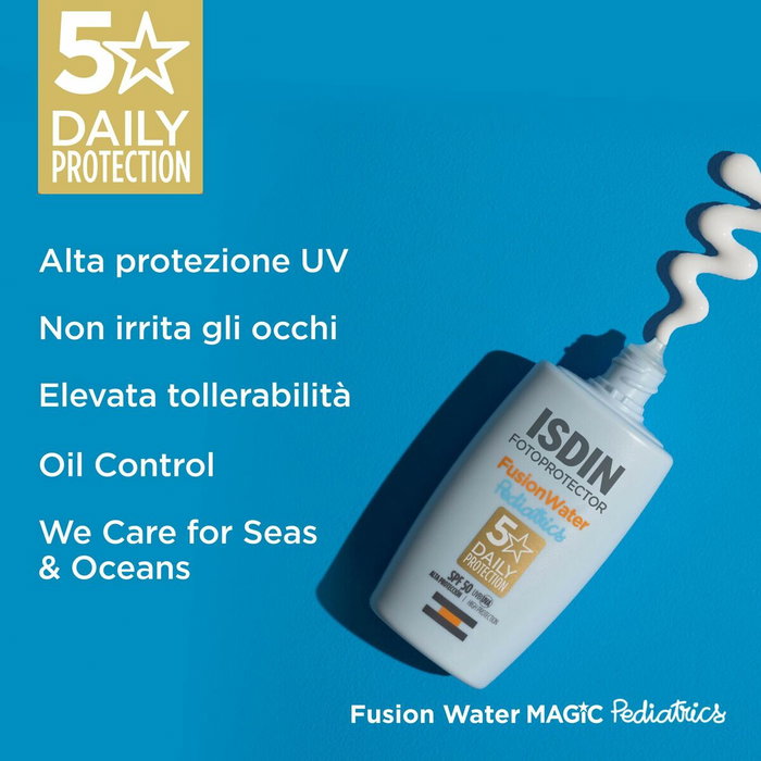 Isdin Pediatrics Fusion Water SPF 50+ 50 ml Isdin Pediatrics Fusion Water SPF 50+ 50 ml