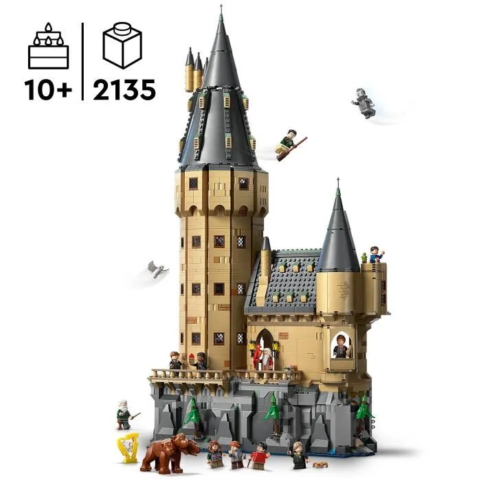 LEGO Jeu de Construction Harry Potter 76454 Le Château de Poudlard : la Tour Principale - Set de 2135 Pièces avec 12 Figurines pour Enfant 10 Ans LEGO Jeu de Construction Harry Potter 76454 Le Château de Poudlard : la Tour Principale - Set de 2135 Pièces avec 12 Figurines pour Enfant 10 Ans