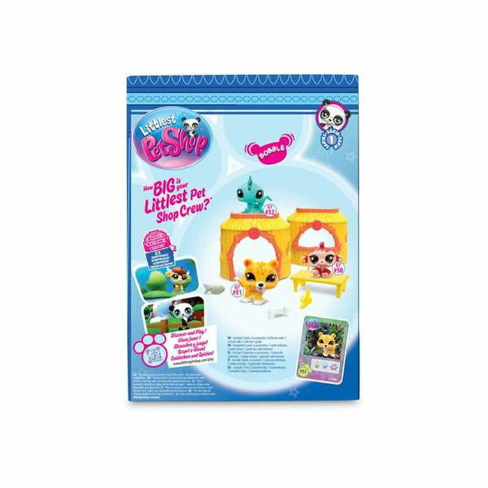 Bandai Littlest Pet Shop Pack Tiki Jungle - 8 Pièces Bandai Littlest Pet Shop Pack Tiki Jungle - 8 Pièces