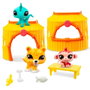 Bandai Littlest Pet Shop Pack Tiki Jungle - 8 Pièces