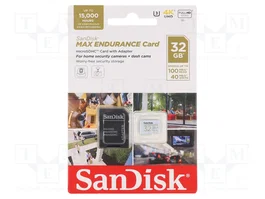 SanDisk carte microSDHC 32 Go UHS I U3 V30