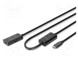 DIGITUS Répéteur USB 3.2 Gen 1, 10m, Noir