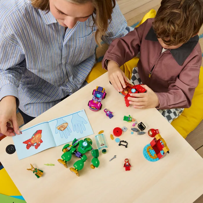 LEGO Marvel Iron Man et ses Amis Incroyables 11211 Loki contre la Team Iron Man - Jouet de construction