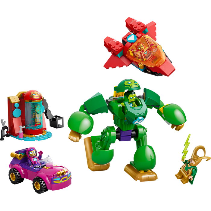 LEGO Marvel Loki contre l'équipe Iron Man 11211 avec 4 minifigurines