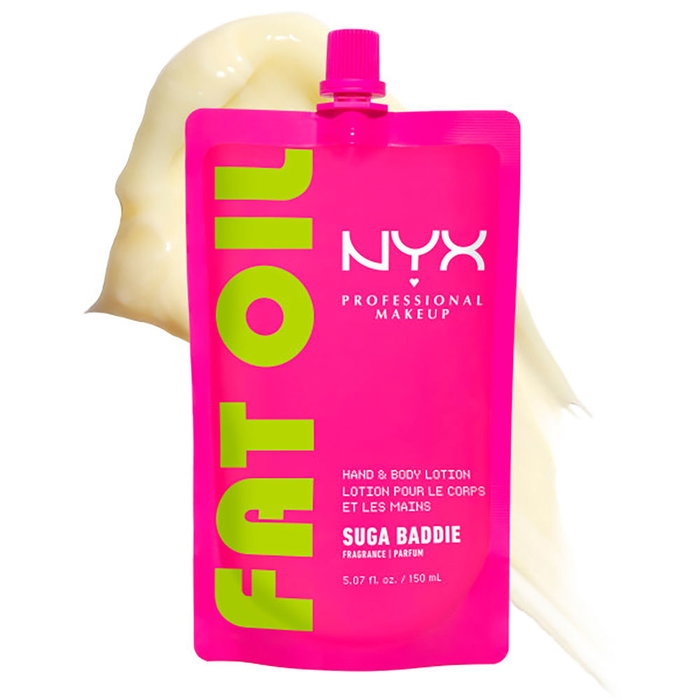 NYX Professional Make Up Lotion Corporelle FAT OIL #Transparente 1 Unité Hydratante 24H Vanille Crème Fouettée Niacinamide NYX Professional Make Up Lotion Corporelle FAT OIL #Transparente 1 Unité Hydratante 24H Vanille Crème Fouettée Niacinamide