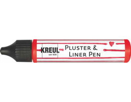 Kreul PLUSTER & LINER PEN effet 3D cereza 29ml