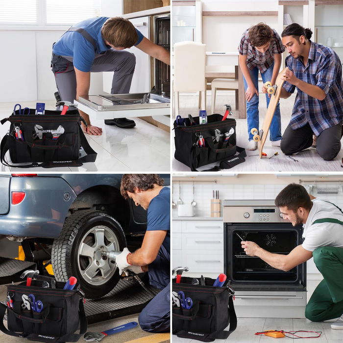 Sac à outils Workpro 30 x 18 x 20 cm Plastique 30 L