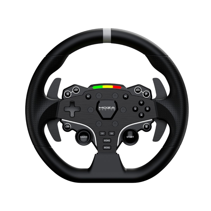 Moza Racing Volant et Pédalier R3 - RS074 - Volant de course compatible PC et PS4/PS5, Noir Moza Racing Volant et Pédalier R3 - RS074 - Volant de course compatible PC et PS4/PS5, Noir