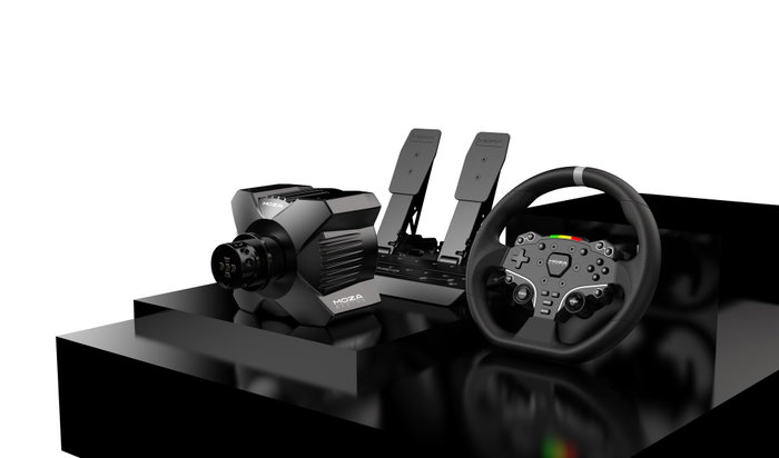 Moza Racing Controller R3 Wheel and Pedals / RS074 Black