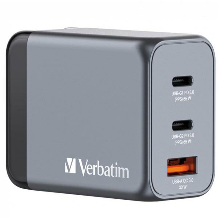 Chargeur mural Verbatim 32201 Gris 65 W