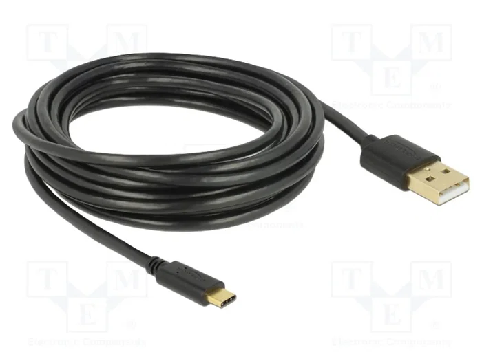 DELOCK Câble USB 2.0 de l'USB A vers USB C - 4m DELOCK Câble USB 2.0 de l'USB A vers USB C - 4m
