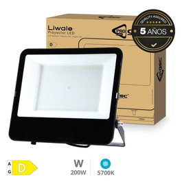 Pro_Line Projecteur LED Liwale 200W 5700K IP65 Noir