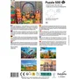Sentosphere Calypto Puzzle 500 pièces XL Médine de Fès - Modèle Maroc - Toucher soyeux - Dès 8 ans