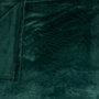 Home Deco Factory Couverture en flanelle Verte 150x200 cm