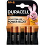 Duracell Plus Power AA LR06 1,5V - Pack de 4 unités