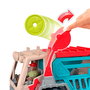 Imaginext - Véhicule de Secours Jurassic World Trek 'n Transform avec Transformation, Scanner à Rayons X, Lance-Projetiles et Figurines - Référence Jkf46
