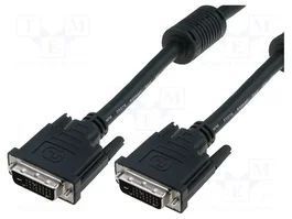 DIGITUS Câble DVI-D (24+1) dual link 10m noir