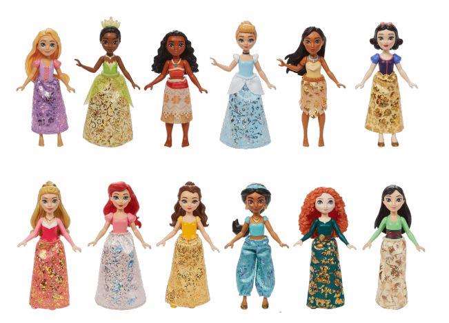 Mattel - Poupée articulée Princes Mini Disney 12 cm - Modèles assortis - Figurine de collection Mattel - Poupée articulée Princes Mini Disney 12 cm - Modèles assortis - Figurine de collection