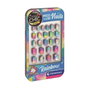 Clementoni Kit de Ongles Adhésives Press & Go Nails Rainbow - Création d'Ongles Décorés - Jeu Créatif Enfant 6 Ans et Plus
