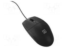 NATEC RUFF PLUS Souris optique noire USB A