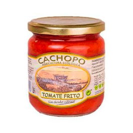 CACHOPO Tomate Frito 370 ml - Salsa de tomate bio, sans conservateurs, idéale pour pâtes et ragoûts