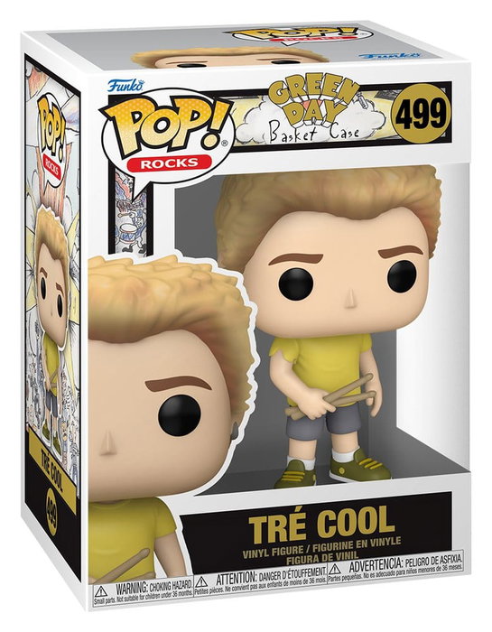 Funko POP! Rocks Tre Cool (Basket Case) Green Day Funko POP! Rocks Tre Cool (Basket Case) Green Day