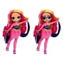L.O.L. Surprise OMG Eye Spy - Superhero - Poupée à collectionner avec 4 personnages (super-héroïne, rock star, fée, espionne) de 24 cm et plus de 15 surprises - À partir de 4 ans