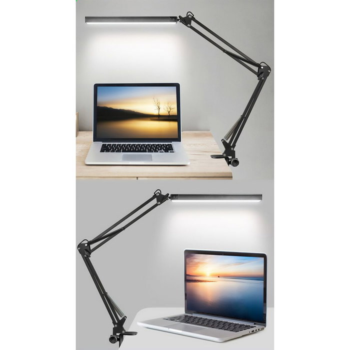 Media Tech MT224 Lampe de bureau Noir 750 Lm Media Tech MT224 Lampe de bureau Noir 750 Lm