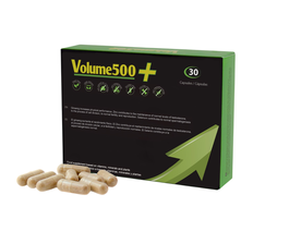 Volume500 Complément alimentaire pour hommes - Améliore qualité et quantité du sperme - 30 capsules