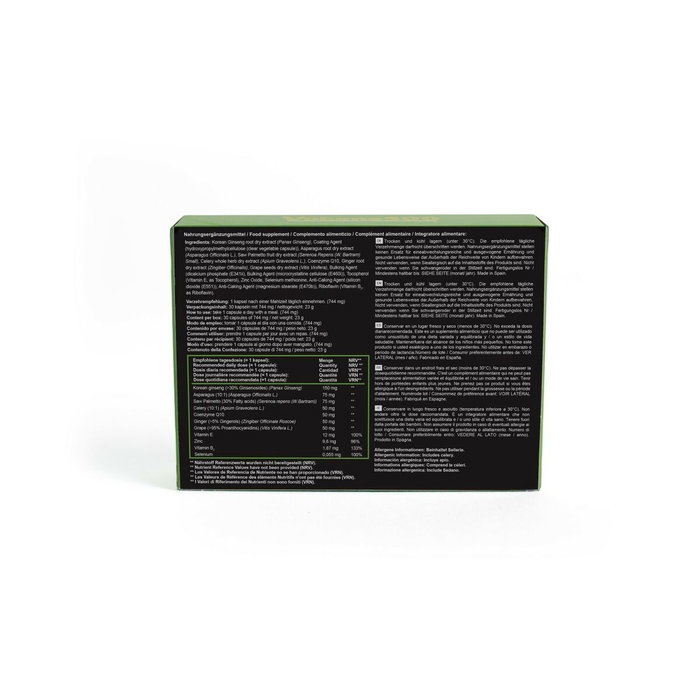 Volume500 Amélioration de la Qualité et Quantité du Sperme - 30 Capsules