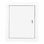 Edm Couvercle de trappe rectangulaire encastrable blanc 24,5 x 29,5 cm