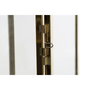 Lanterne DKD Home Decor Doré Argenté Aluminium Verre 14 x 14 x 35 cm (2 Unités)