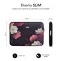 Subblim Trendy Sleeve Housse Portable 15.6 Pouces Neoprene Protection Flowers