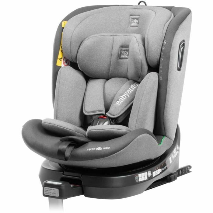 Babyauto Aitana Grey Anthracite - Siège auto pivotant 360° i-Size, 0-36 kg Babyauto Aitana Grey Anthracite - Siège auto pivotant 360° i-Size, 0-36 kg