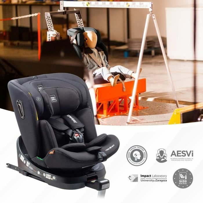 Babyauto Aitana Grey Anthracite - Siège auto pivotant 360° i-Size, 0-36 kg Babyauto Aitana Grey Anthracite - Siège auto pivotant 360° i-Size, 0-36 kg