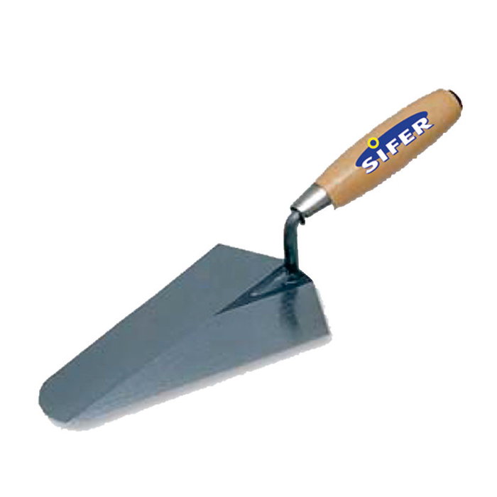 SIFER Truelle Madrid 120 mm avec manche en bois SIFER Truelle Madrid 120 mm avec manche en bois