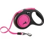 Trixie Laisse sangle Flexi New NEON 5 m Rose fluo