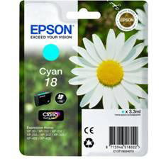 Epson 180240 Cartouche d'encre Cyan C13T18024010 pour XP-102/205/305/405/30