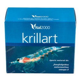 VITAL 2000 KRILLART omega 3 krill 60 perles