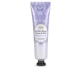 Sabon Gommage Visage 2 en 1 Relaxant Lavande - Nettoyage et Revitalisation, 60 ml