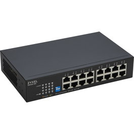 Zyxel GS1100-16S 16 ports Gigabit Switch non géré avec sélecteur DIP
