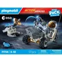 Playmobil 71734 Mission spatiale Action Heroes - Pack de démarrage L'espace avec 57 pièces - Jouet pour enfants dès 4 ans