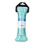 Edm Cordon tressé en polypropylène vert / blanc, 4,5 mm x 15 m
