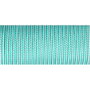 Edm Cordon tressé en polypropylène vert / blanc, 4,5 mm x 15 m