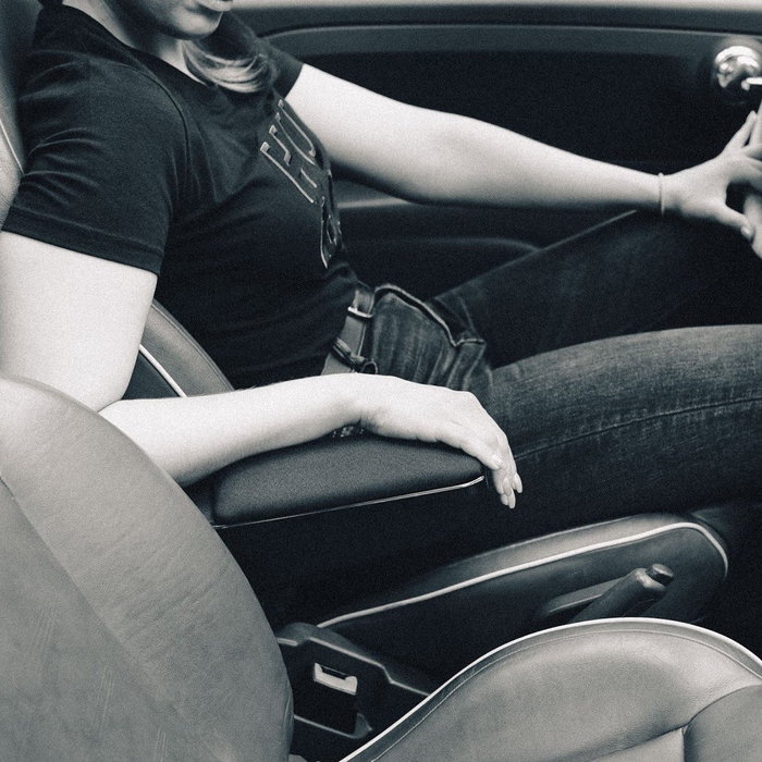 Armster V01760 V01641 C05475A Accoudoir Ford B-Max 2015-2017 Tissu Noir Console Centrale Rembourrage Doux Pliable