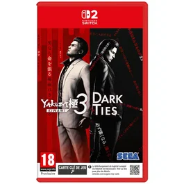 Sega - Yakuza Kiwami 3 & Dark Ties - Double Pack - Jeu vidéo pour Nintendo Switch - Édition française - Comprend le remake HD et une aventure originale sombre