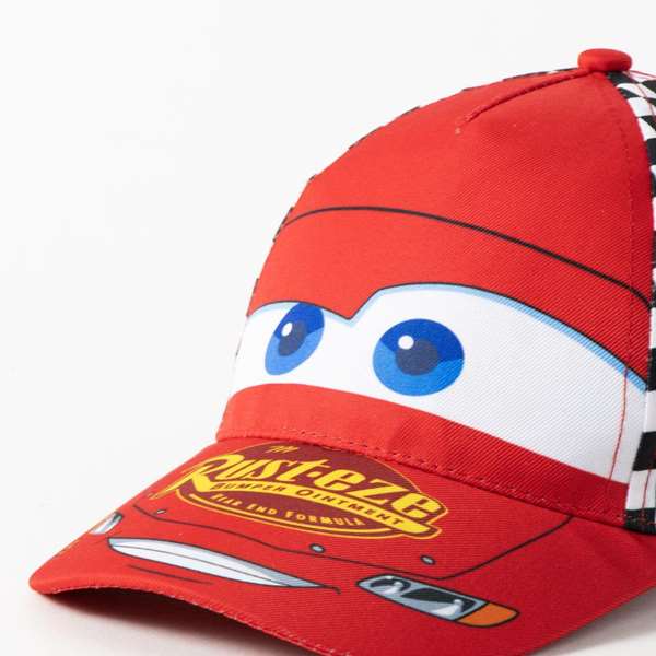 Cerdá Gorra Visera Curva Cars 53 cm - Bonnet de bain pour piscine enfant 3 ans et plus, couleur rouge Cerdá Gorra Visera Curva Cars 53 cm - Bonnet de bain pour piscine enfant 3 ans et plus, couleur rouge