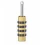 Abus 165/40 Cadenas à combinaison en laiton massif, 4 chiffres