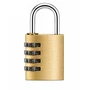 Abus 165/40 Cadenas à combinaison en laiton massif, 4 chiffres